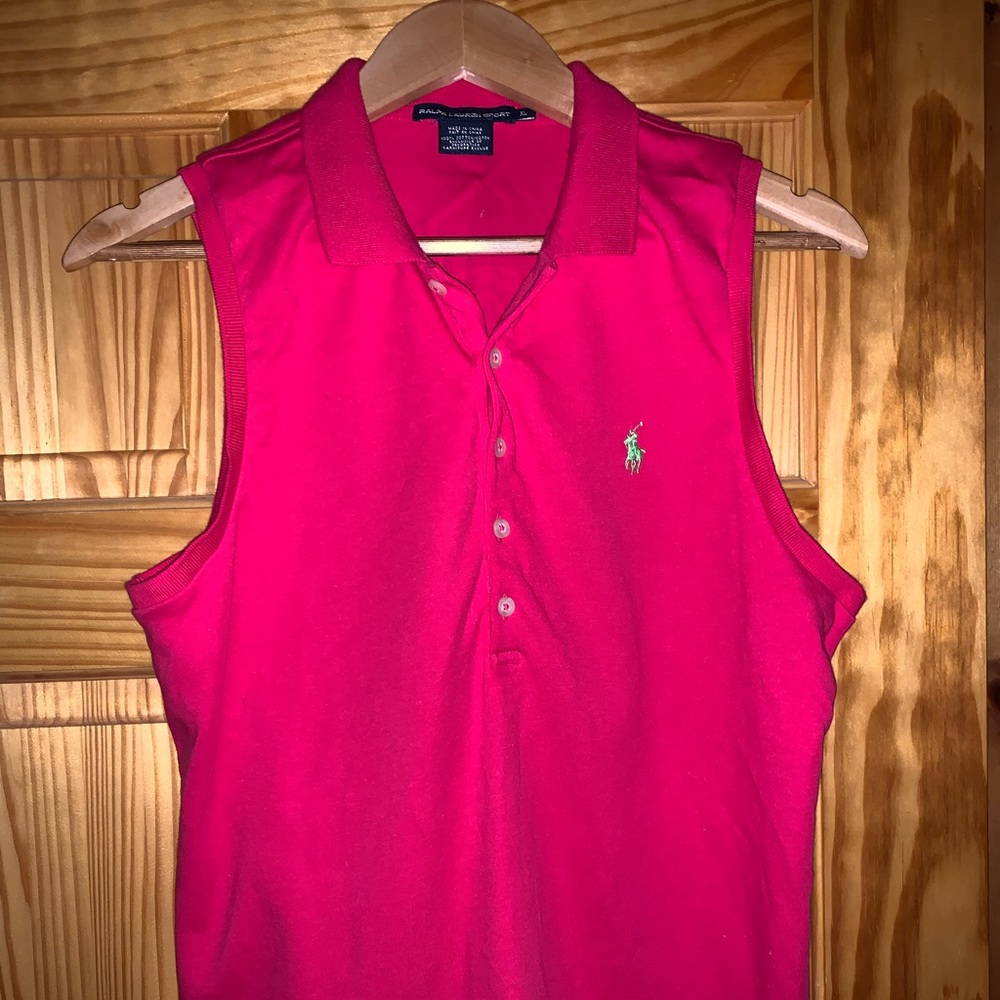 Ralph Lauren sleeveless polo